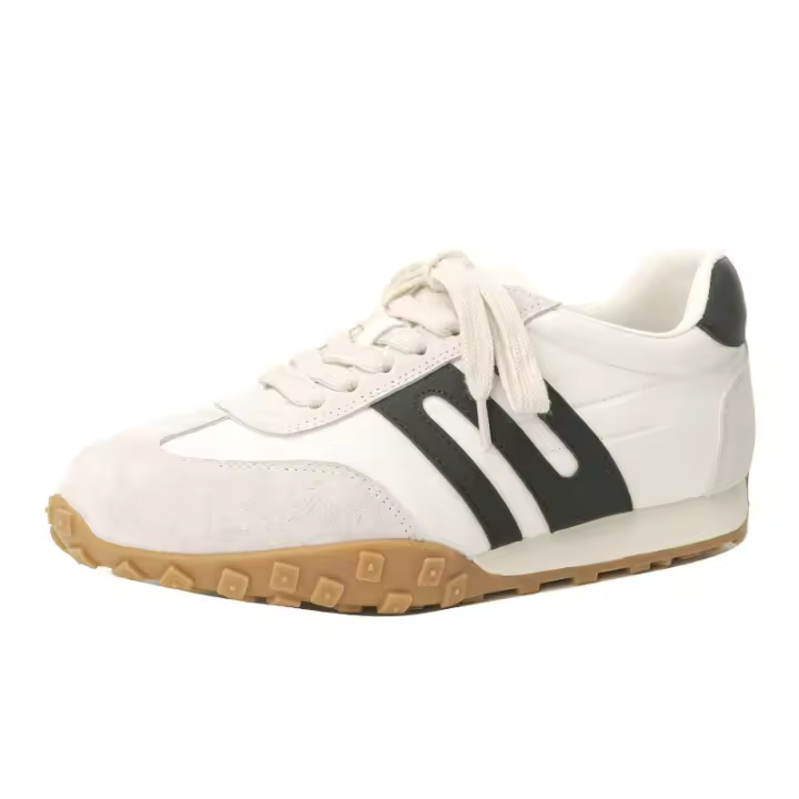 Nuevos zapatos Dexun rojos casuales, los mismos zapatos deportivos para papá en el centro comercial, cómodos zapatos retro Forrest Gump. - 1