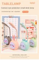 Lámpara LED de mesa pequeña con forma de Animal, luz nocturna ajustable, lámpara de noche para dormitorio, protección ocular, lámpara de lectura, lámpara de sueño para niños - details 1