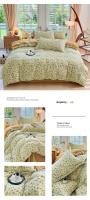 Juego de Ropa de Cama King Size de Alta Calidad con Estampado Floral en Poliéster 100% Tapete de Cama Suave y Transpirable con Funda de Edredón y Sábanas - details 27