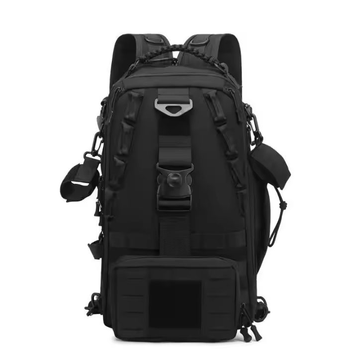 Bolsa táctica de Montañismo al aire libre, mochila deportiva de expansión con múltiples enchufes de camuflaje, para acampar, senderismo, ciclismo, pesca, pequeña - 1