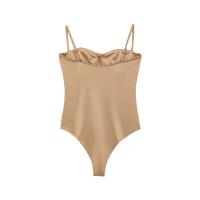 ZOCI- Body sin mangas para mujer, verano 2025, adelgazante, sexy, estilo rave, tanga, top con copa, camisola sin espalda. - details 5