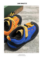 Nueva primavera al aire libre montañismo zapatos de senderismo anti-terciopelo de cuero de vaca casual zapatos deportivos niños y niñas niños medianos y viejos - details 14