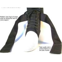 Estabilizador de soporte de tobillo deportes fútbol compresión ajustable hasta calcetines de protección de tobillo cirugía plástica - details 13