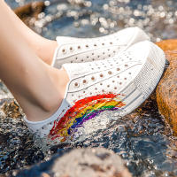 Sandalias de Playa para Mujeres en Verano Suela Gruesa, Antideslizante, Impermeable con Estampado - details 27