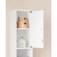 Mueble de Baño de Alto Estante Armario con 2 Puertas y Cajón Blanco Tamaño 20 x 20 x 180 cm - details 70