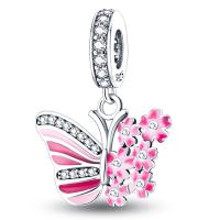 Perla de cereza rosa mágica en plata para pulsera DIY de 3mm, joyería para mujer, regalo de cumpleaños con piedra principal Natural - details 10