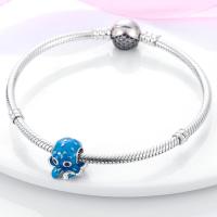 Abalorio Animal Friends en plata de ley con piedra de circón S, pulsera de 3 mm adecuada, regalo perfecto para mujer - details 11