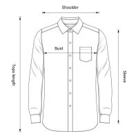 Camisa delgada de solapa de manga larga para hombre, transpirable, cómoda blusa de moda, regalo para hombre, amante del padre - details 2