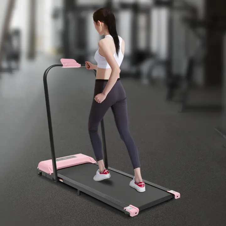 Cinta de correr plegable 2 en 1, 3,0 HP, para debajo del escritorio, con Control remoto y Pantalla LED, para caminar y trotar en casa - 1