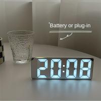 Despertador digital LED para dormitorio, reloj electrónico de sobremesa con indicador de temperatura, 1 unidad - details 2