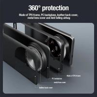 Xiaomi NILLKIN CamShield Prop Funda de cuero antideslizante anticaída soporte plegable cubierta de cámara para Mi 14 Ultra - details 7