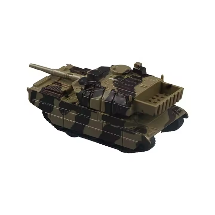 Modelo de coche clásico verde para niños pequeños, conjunto de vehículos de soldados, juguetes de tanque, vehículos de juguete, modelo de coche educativo - 1