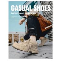 Zapatillas Casuales Para Hombre Con Plataforma Y Cordones Tenis Absorbente De Sudor Vestido Vulcado Estudiante Senderismo Zapatillas Hombre 2024 - details 4