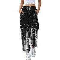 Pantalones estampados de moda para mujer, pantalones casuales para mujer - details 4