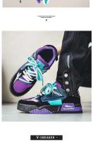 Zapatos de skate al aire libre para hombre de moda, zapatos deportivos informales con plataforma de calle unisex - details 6