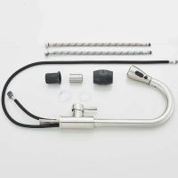 Rociador extraíble de agua fría y caliente de níquel cepillado para grifo de fregadero de cocina - details 6