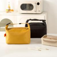 Bolsa aislante plegable Simple para trabajadores de oficina, bolsa de almuerzo de gran capacidad, impermeable, bolso de almuerzo para estudiantes, hombres y mujeres - details 1