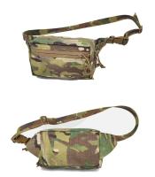 Hombro táctico Airsoft Multicam SS Fanny SACK 3 riñonera al aire libre caza viaje senderismo bandolera - details 1