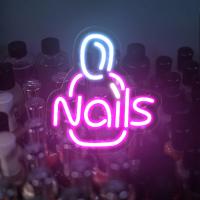 Letrero de neón para uñas, manicura, tienda de belleza, salón de casa, decoración de pared, letreros luminosos Led, regalo de Navidad, luces de letrero de neón USB, tatuaje led - details 2