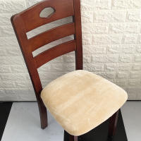 Fundas para cojines de asiento súper suaves de tela de terciopelo, fundas elásticas para sillas, para Hotel, banquete, comedor, sala de estar, 1/2/4/6 piezas - details 16