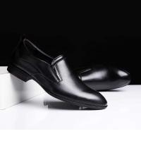 Zapatos de vestir de cuero genuino originales con forro de poliuretano para hombre, elevador de alta calidad, hechos a mano italianos, 2022 - details 0