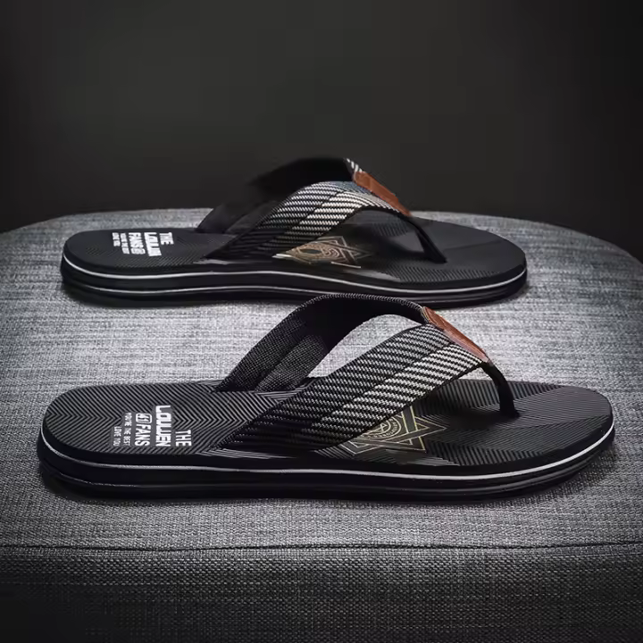 Nuevas Sandalias de Playa para Hombres Antideslizantes, Pisa Grueso, Tendencia, Zapatillas Casuales - 1