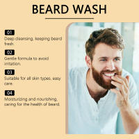 Champú Postbeard para hombres que hidrata, suaviza, nutre, limpia, controla la grasa y leche refrescante para el cuidado de la barba - details 4