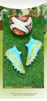 Zapatos de fútbol transpirables de caña alta Dragon Year Limited para césped, hombres y mujeres adultos - details 3
