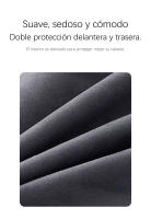 AJIUYU-funda de Teclado magnético para tableta Samsung Galaxy Tab S9 + Plus S8 + S7 FE, 12,4 pulgadas, S9 FE 11 - details 9