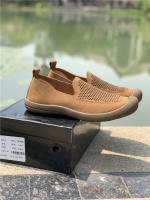Zapatos de cuero de los hombres de cuero genuino hueco transpirable retro zapatos casuales suela suave un pedal perezoso versátil tacón plano zapatos Doudou - details 10