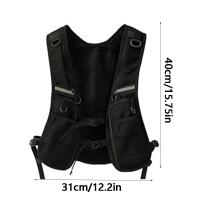 Mochila de malla transpirable con múltiples bolsillos para correr, chaleco de hidratación ligero, bolsa de agua portátil, mochila de Maratón - details 6