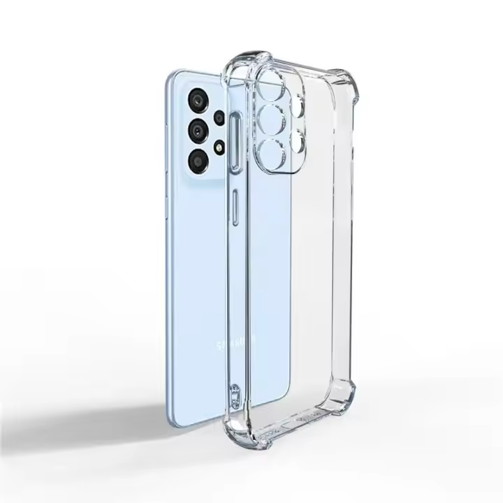 Funda de silicona transparente a prueba de golpes para Samsung, A15, A25, A35, A55, A54, A34, A14, A04, A53, A73, A33, A23, A13, A52, A32, A51, A71, A50, A7, A9, A8 Capa - 1
