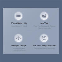 Aqara Sensor de ventana de puerta P1 Zigbee 3.0 Smart Home Wireless Antirrobo Homekit Puerta de inducción Alarma magnética para HomeKit APP - details 1