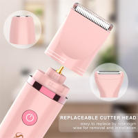 Epilador 3 en 1 para Mujeres Hatteker Carga Rápida, Sin Dolor, Uso en Seco y Húmedo para Cara, Cuerpo, Piernas Aparato de Peluquería de Marca China - details 5