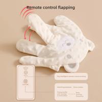 Almohada calmante para dormir de bebé, acapa automáticamente, Palma de felpa a coaxial, artefacto para dormir, seguridad eléctrica cómoda antifright - details 7