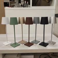 Lámpara de escritorio recargable inalámbrica para Hotel, lámpara de mesa impermeable con Interruptor táctil para Camping y dormitorio - details 14