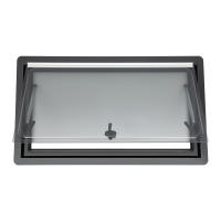 Ventana de Salida de RV Tamaño 35"Wx20"H Ventana de Push de Pared Exterior para Caravana Camper Trailer - details 3