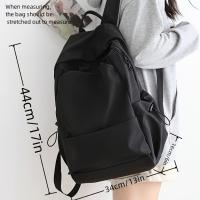 Mochila Unisex Nailon, Gran Capacidad, Estudiantes, Viaje, Bolsos para Mujer - details 0