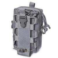 Bolsa Molle EDC para botella de agua, soporte para hervidor de agua, soporte para teléfono para deportes al aire libre, organizador para acampar y senderismo, riñonera - details 5