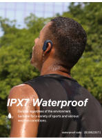 GGMM-auriculares T1 TWS, inalámbricos por Bluetooth, deportivos, estéreo 9D, HiFi, BT V5.0, Control táctil - details 8