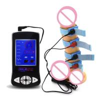 Anillos de masaje con estimulación eléctrica Leten, retardante de tiempo, terapia física, extensor, juguetes sexuales para hombres - details 0