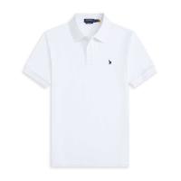 Camisa polo de algodón de manga corta para hombres con cuello de camiseta, solapa bordada suelta de talla grande, media manga para hombres (regalo 1) - details 26