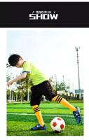 Botas de fútbol profesionales TF/FG para niños, zapatos de fútbol rápidos antideslizantes para interiores, botines de fútbol ultraligeros para niños - details 11