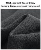 LNGXO Pantalones de Vellón de Invierno Impermeables Cálidos para Senderismo, Acampada, Escalada - details 3