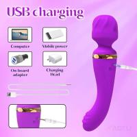 AV point G varita estimulador del clítoris Vibrador Potente 10 modos Maseador Adulto juguete sexual Mujer - details 2