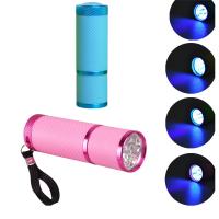 Lámpara de uñas UV 9 LED, secador profesional de esmalte de Gel de curado, Linterna de mano, herramientas profesionales de arte de uñas, Rosa - details 1