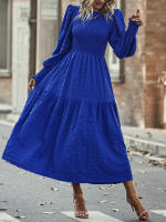 Vestido elegante de manga larga con cintura elegante de otoño e invierno para mujer - details 32