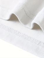 Camiseta de Algodón Puro 100% Camiseta de Verano para Hombres con Manga Corta y Cuello Redondo - details 2
