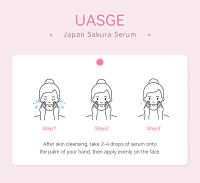 Suero facial blanqueador Sakura, antienvejecimiento, líneas finas, aprieta los poros, mejora el pigmento de melanina, crema hidratante opaca, ilumina el cuidado de la piel - details 15
