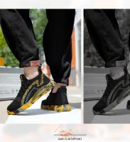 Zapatos de Trabajo Transpirables para Hombres  Zapatillas de Seguridad de Verano con Punta de Acero Antipunctura - details 4